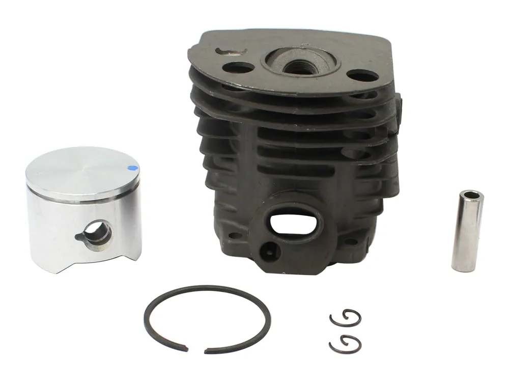 Sichere Zahlung Kolben + Zylinder Ø45mm passend für Partner Formula 500 Motorsäge Rasentraktoren-Motoren