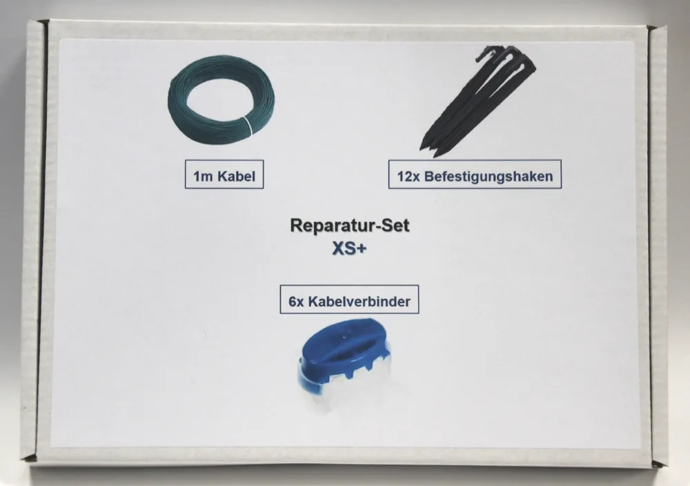 Reparaturset XS+ kompatibel mit Gardena R50Li R70Li R75Li Kabel Haken Verbinder Reparatur Paket Neue Kollektion