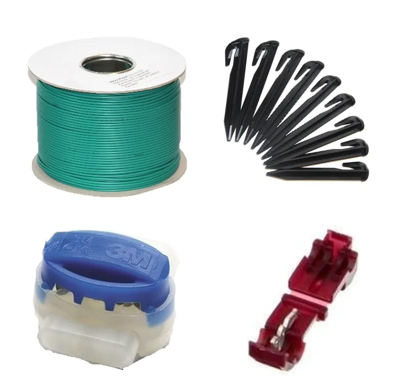 Bestseller Installation Set XS+ kompatibel mit Gardena R80Li R100Li R130Li Kabel Haken Verbinder Paket Kit