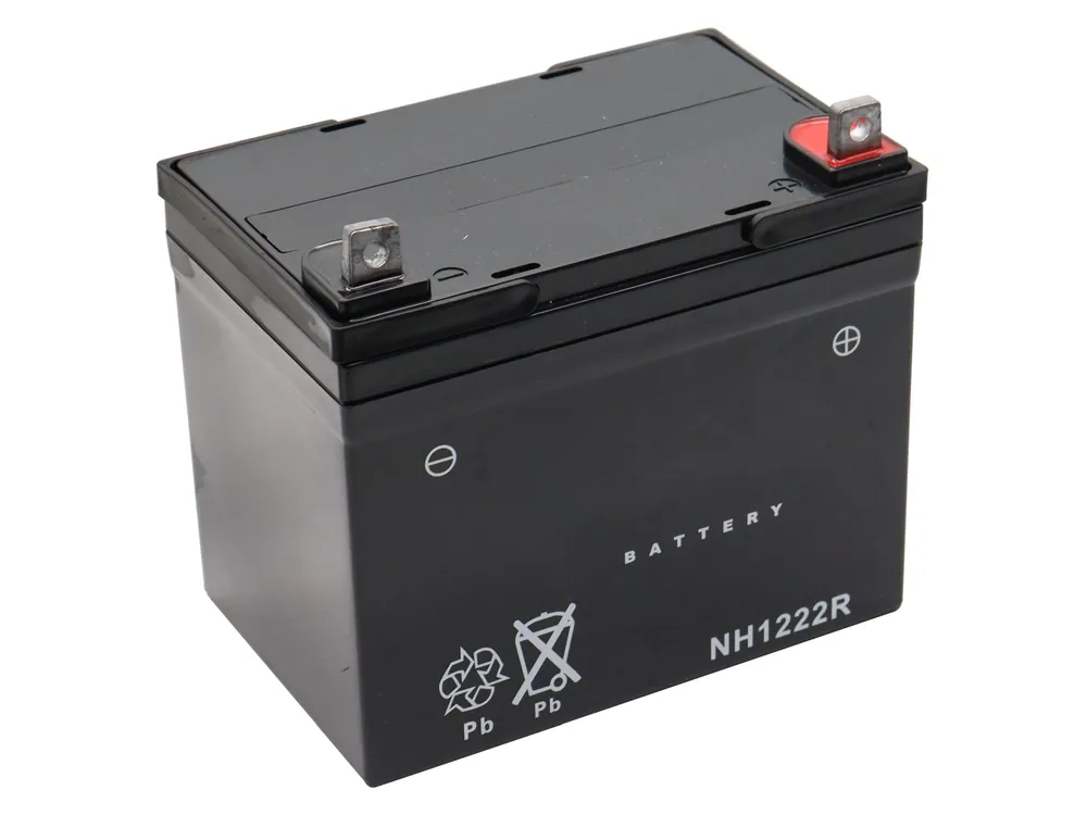 Batterie 12V 22Ah (+ Pol Rechts) passend für Craftsman 917.258552 Rasentraktor Schneller Versand